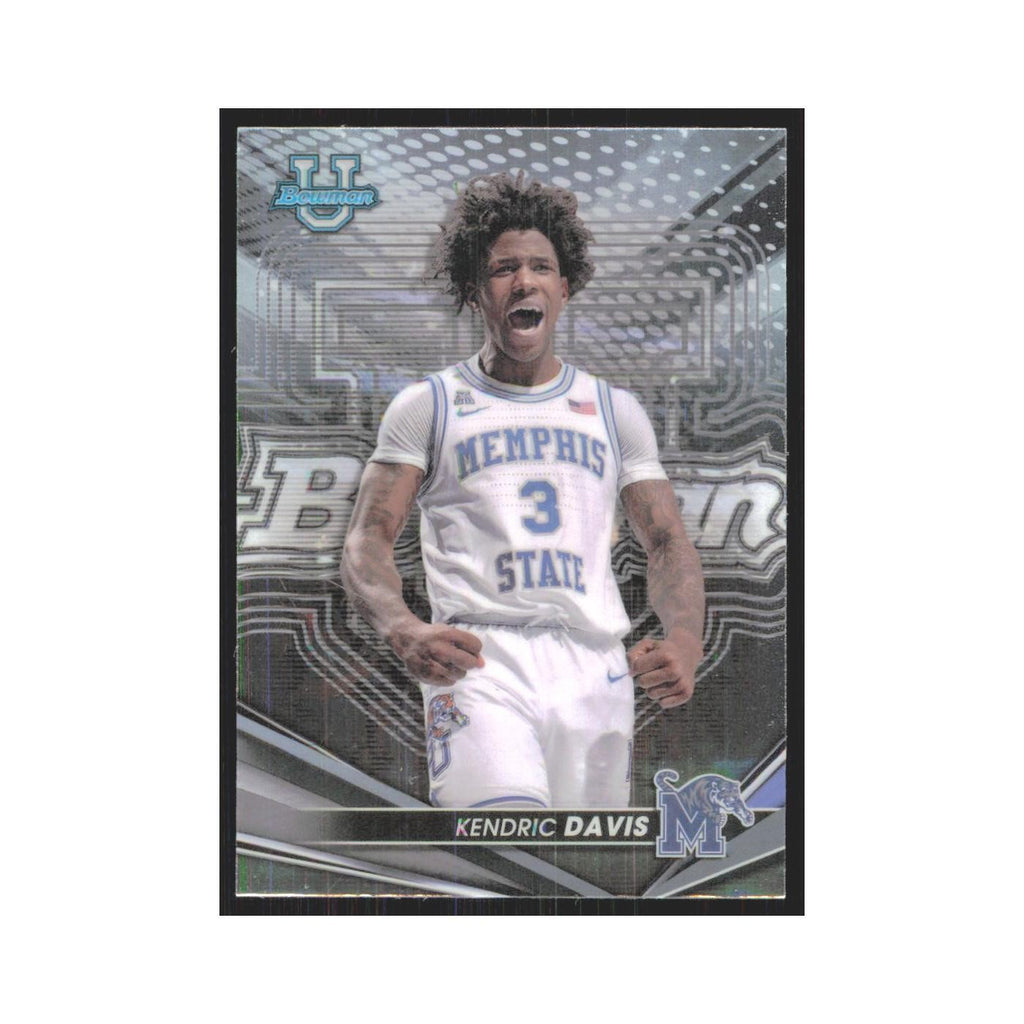 2023 Bowman University Best Kendric Davis Memphis Tigers #90