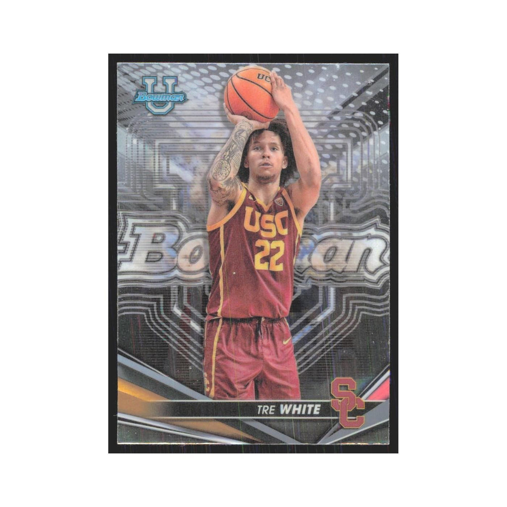2023 Bowman University Best Tre White USC Trojans #23