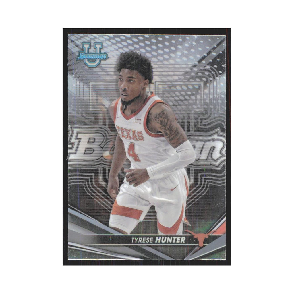 2023 Bowman University Best Tyrese Hunter Texas Longhorns #34