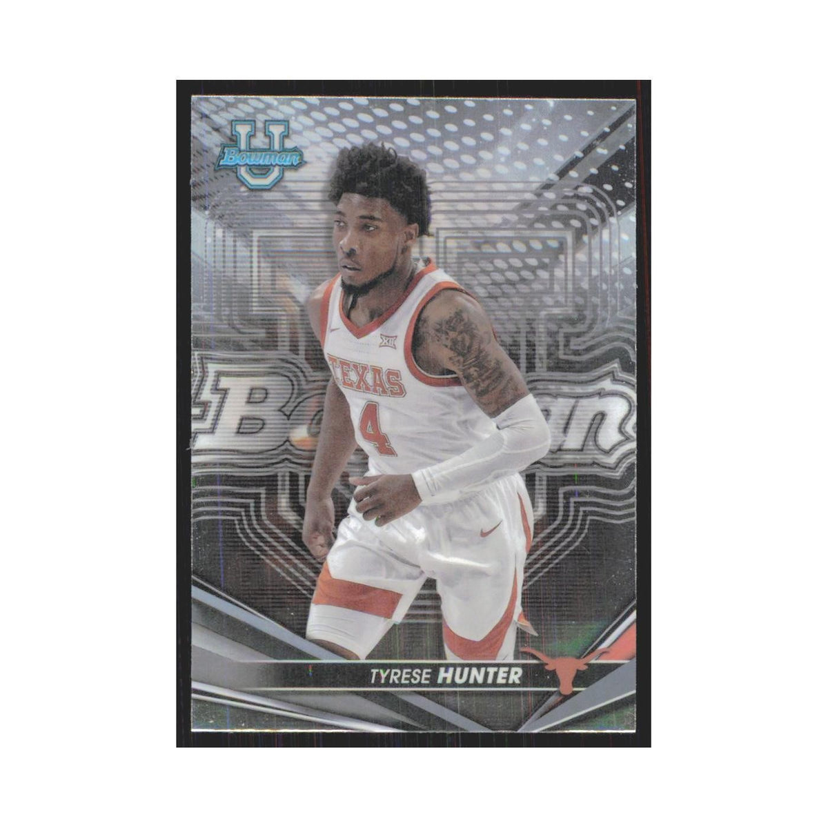 2023 Bowman University Best Tyrese Hunter Texas Longhorns #34