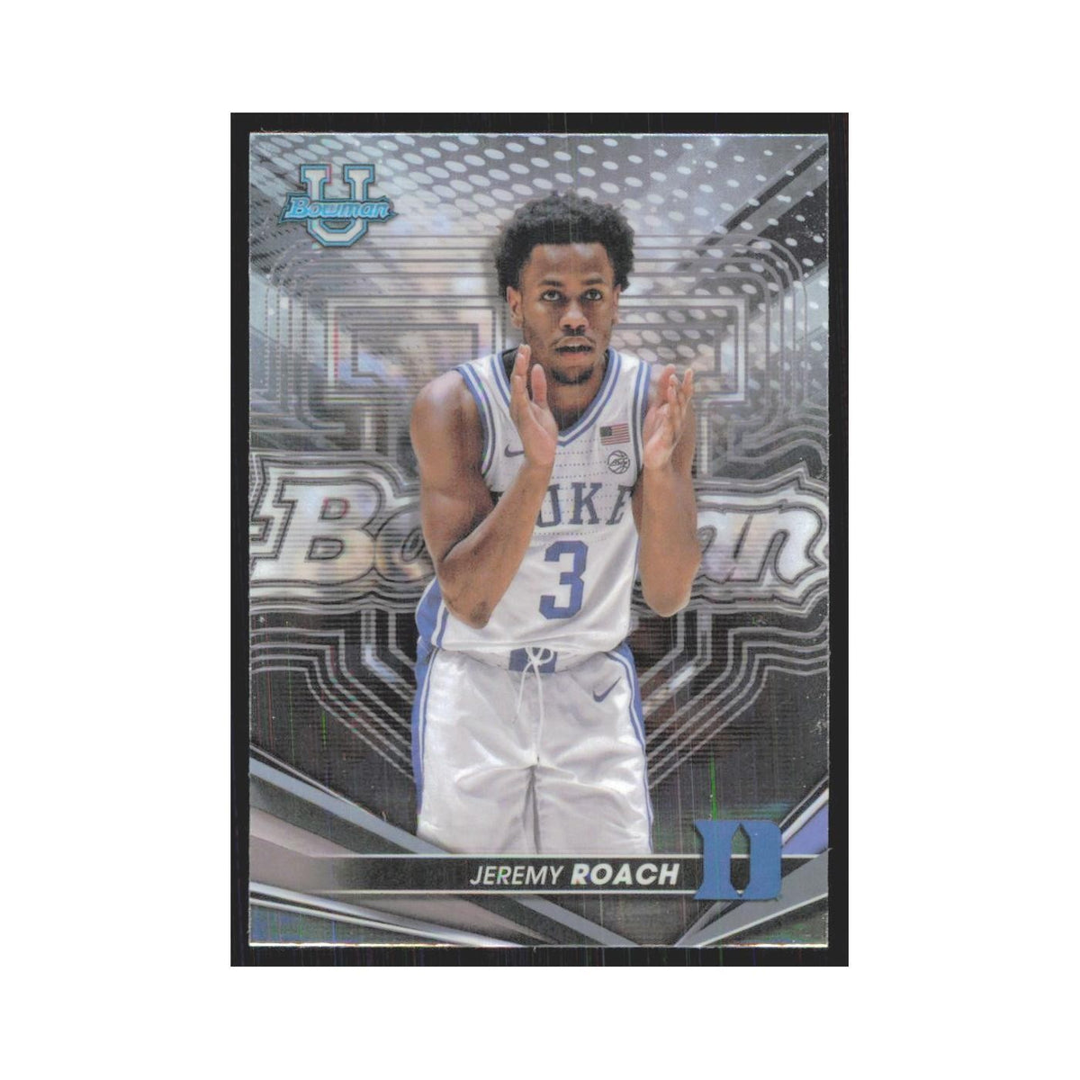 2023 Bowman University Best Jeremy Roach Duke Blue Devils #92