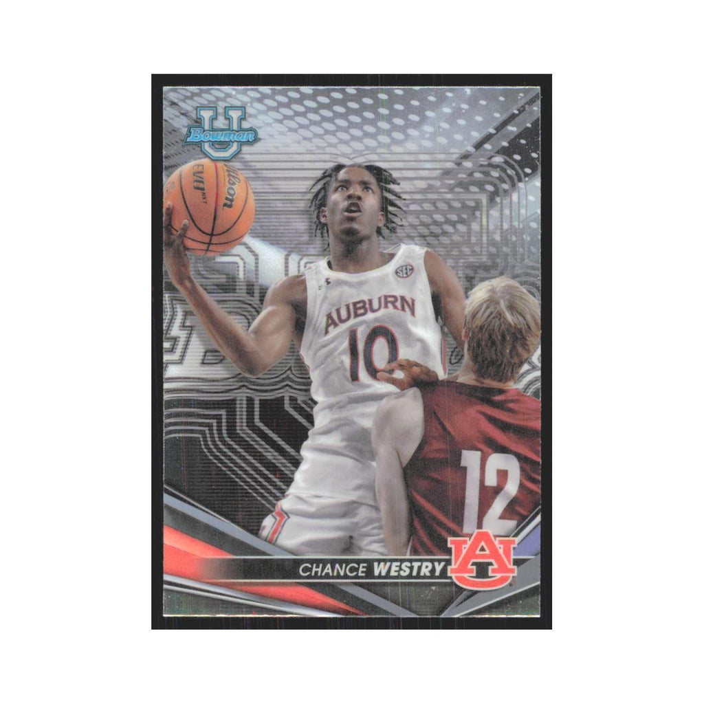 2023 Bowman University Best Chance Westry Auburn Tigers #68
