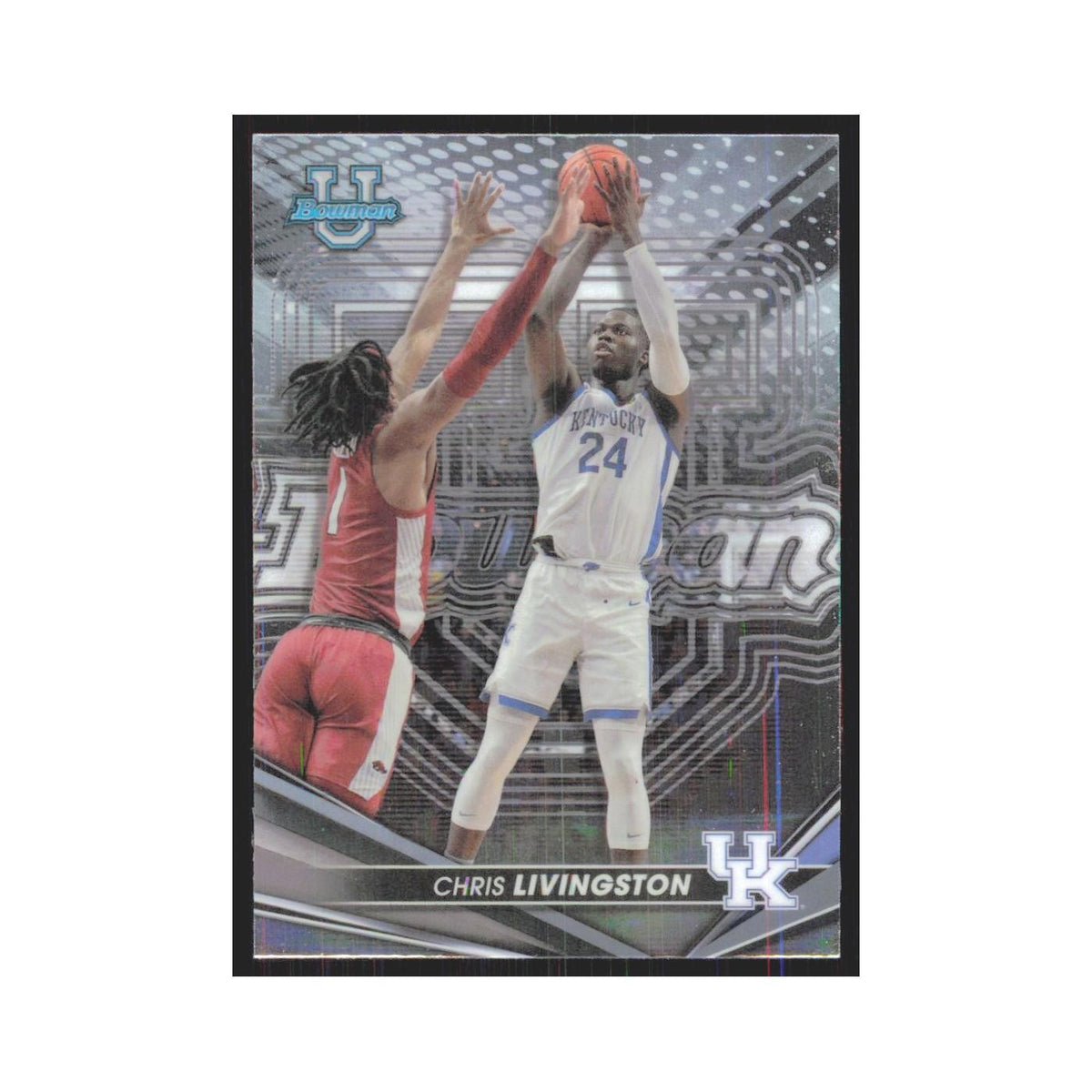 2023 Bowman University Best Chris Livingston Kentucky Wildcats #25