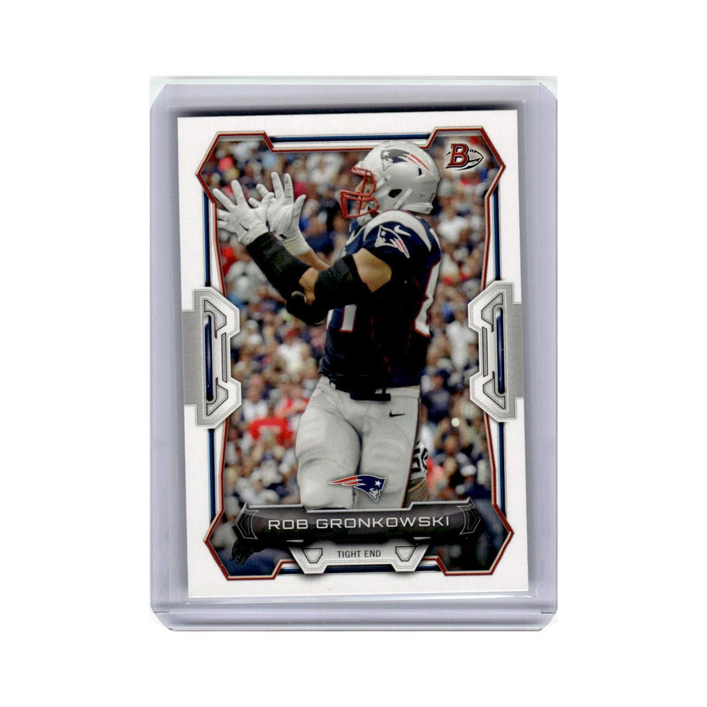 Rob Gronkowski 2015 Bowman #69 New England Patriots Football Card NM