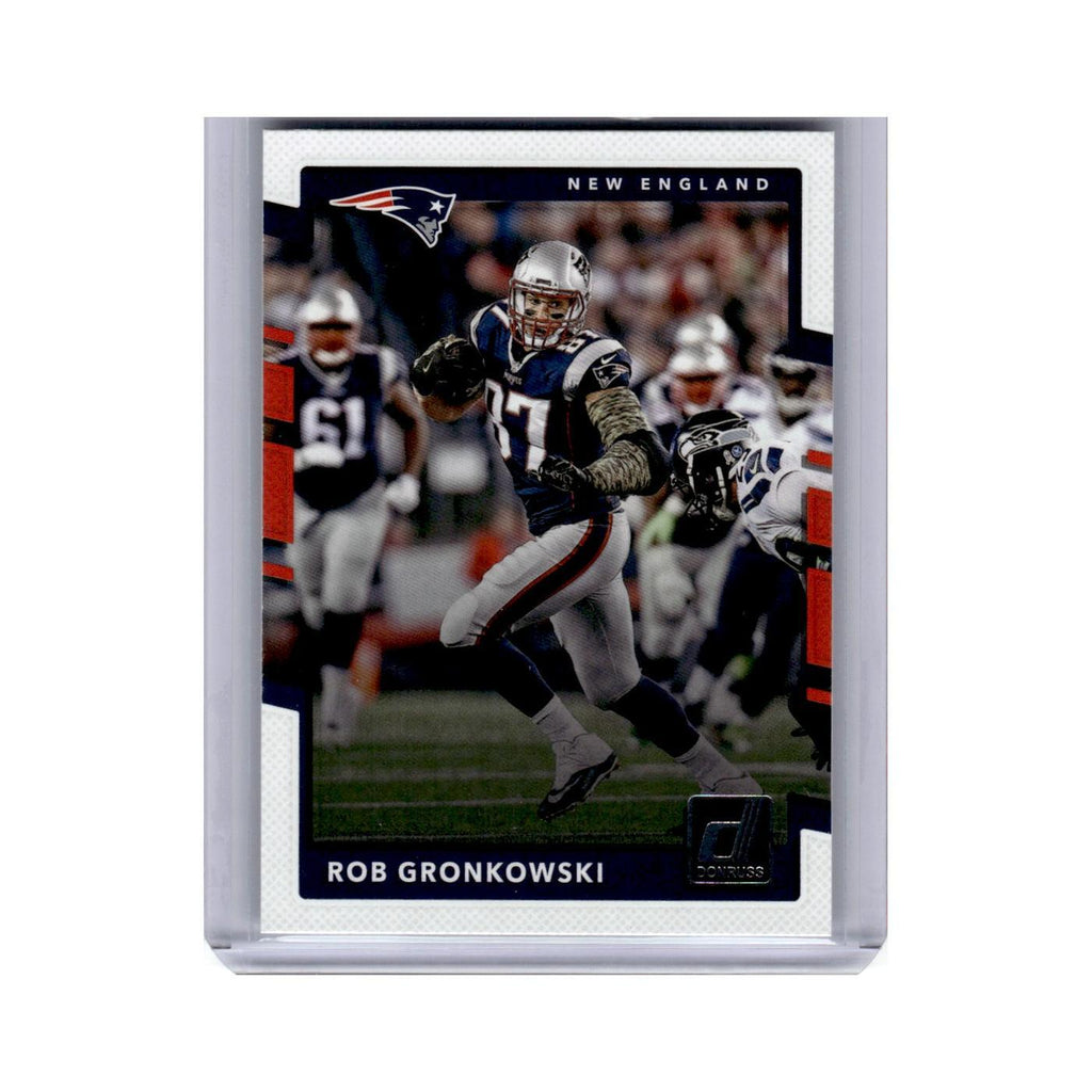 Rob Gronkowski 2017 Donruss #25 New England Patriots Football Card NM