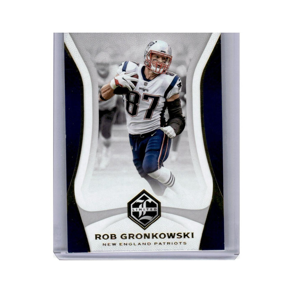 Rob Gronkowski 2018 Panini Limited #66 New England Patriots Football Card NM