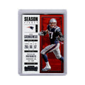 Rob Gronkowski 2017 Panini Contenders #96 New England Patriots Football Card NM