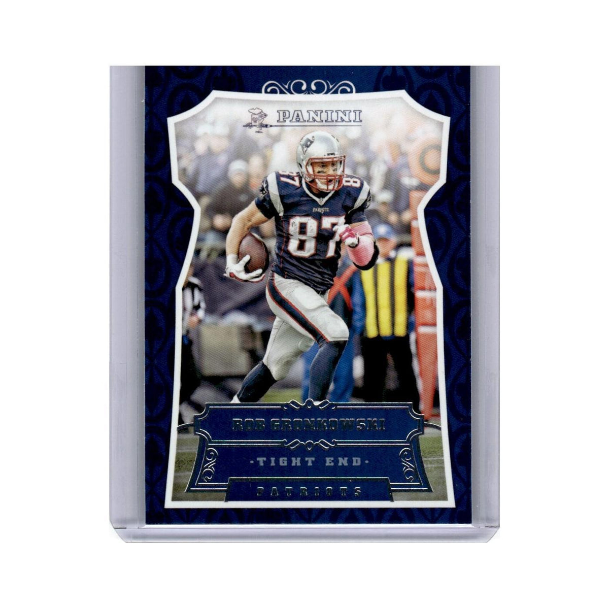 Rob Gronkowski 2016 Panini #77 New England Patriots Football Card NM