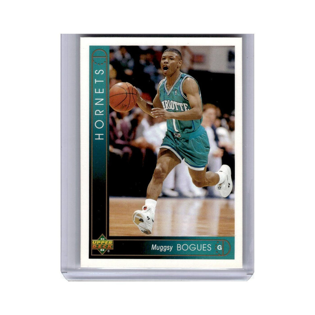 Muggsy Bogues 1993 Upper Deck #1 Charlotte Hornets Basketball Card NM