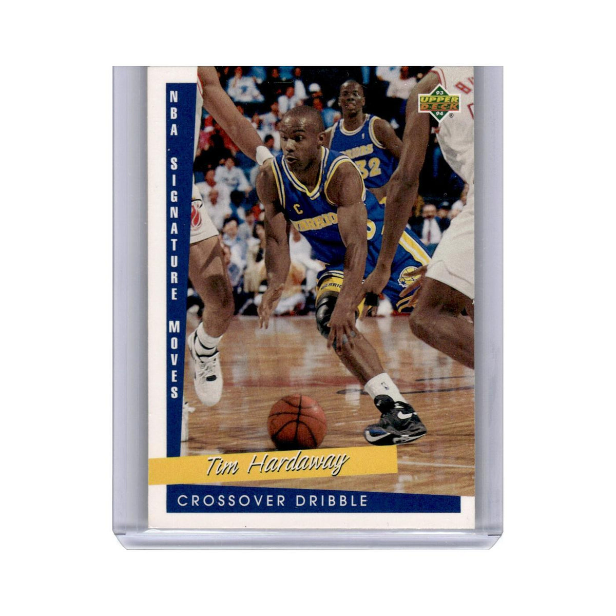 Tim Hardaway 1993 Upper Deck #239 Golden State Warriors Basketball Card NM