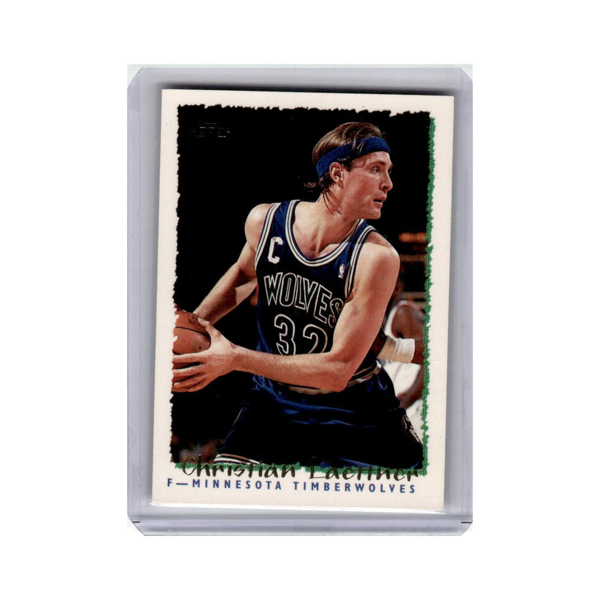 Christian Laettner 1994 Topps #65 Minnesota Timberwolves Basketball Card NM