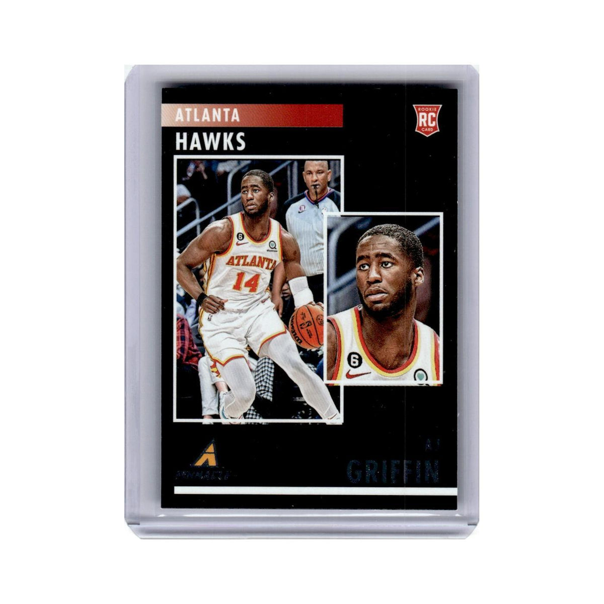 AJ Griffin Rookie 2022 Panini Chronicles Pinnacle #88 Atlanta Hawks NM