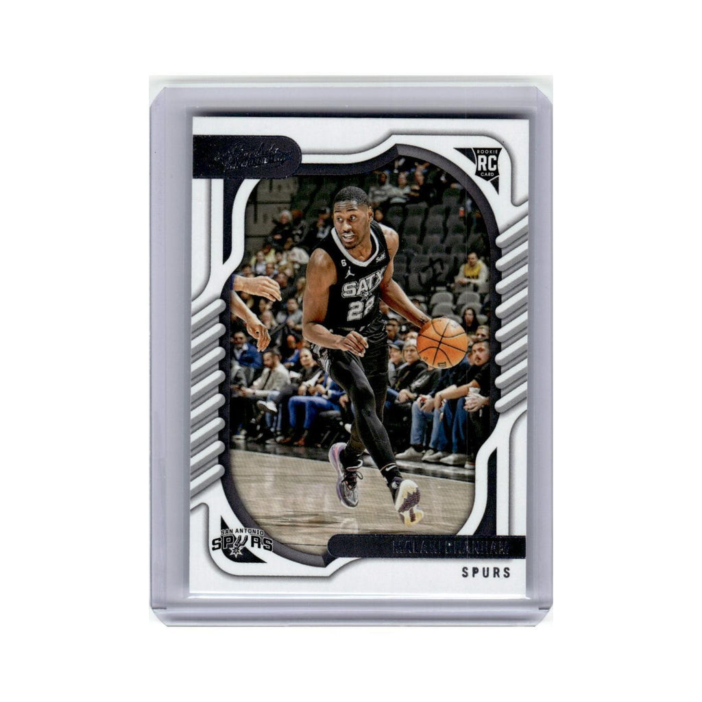 Malaki Branham Rookie 2022 Panini Chronicles Absolute #127 San Antonio Spurs NM