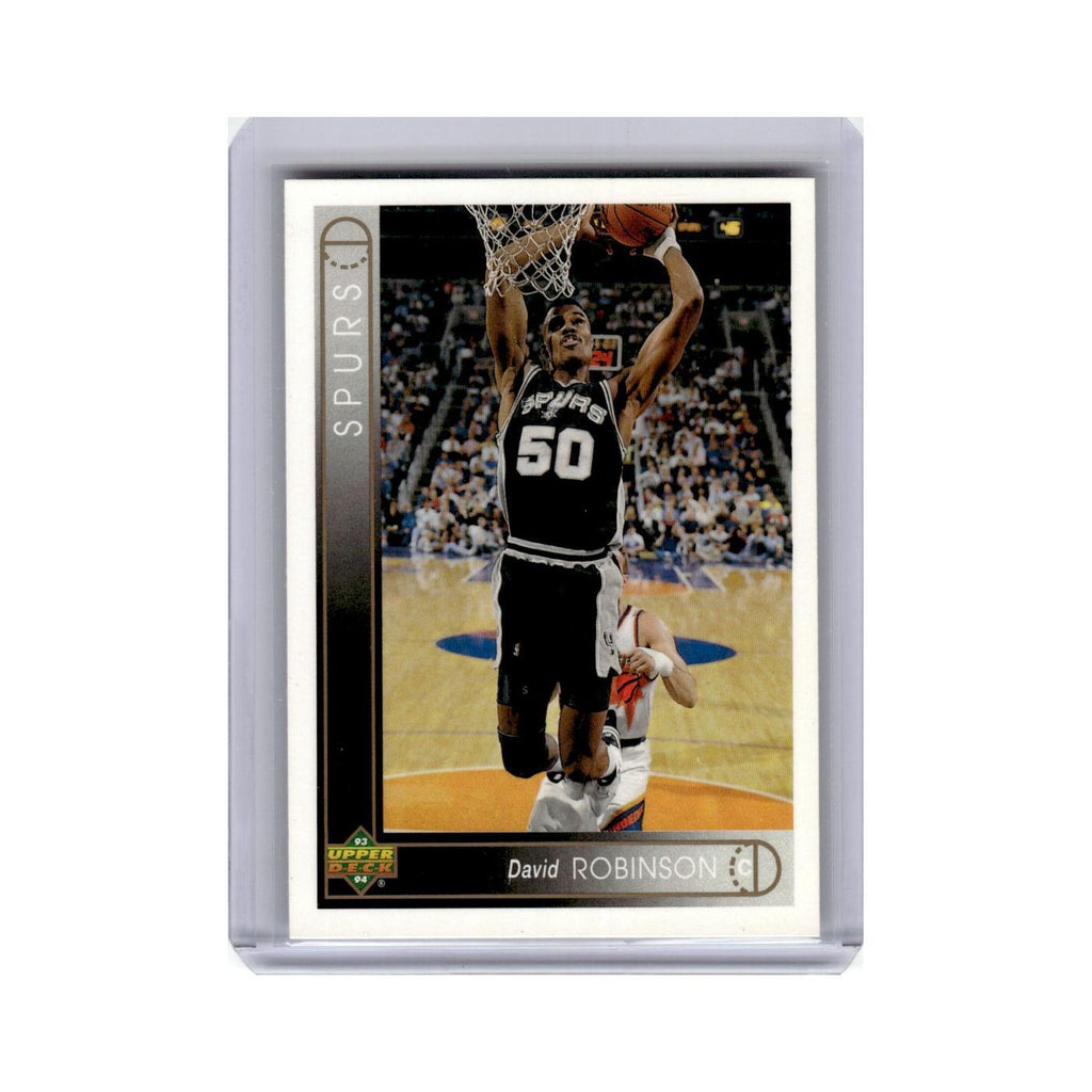David Robinson 1993 Upper Deck #50 San Antonio Spurs Basketball Card NM