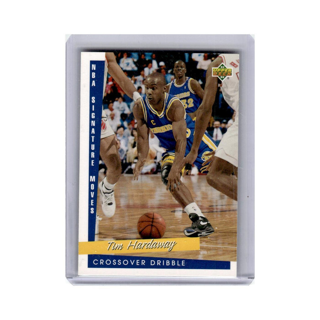 Tim Hardaway 1993 Upper Deck #239 Golden State Warriors Basketball Card NM