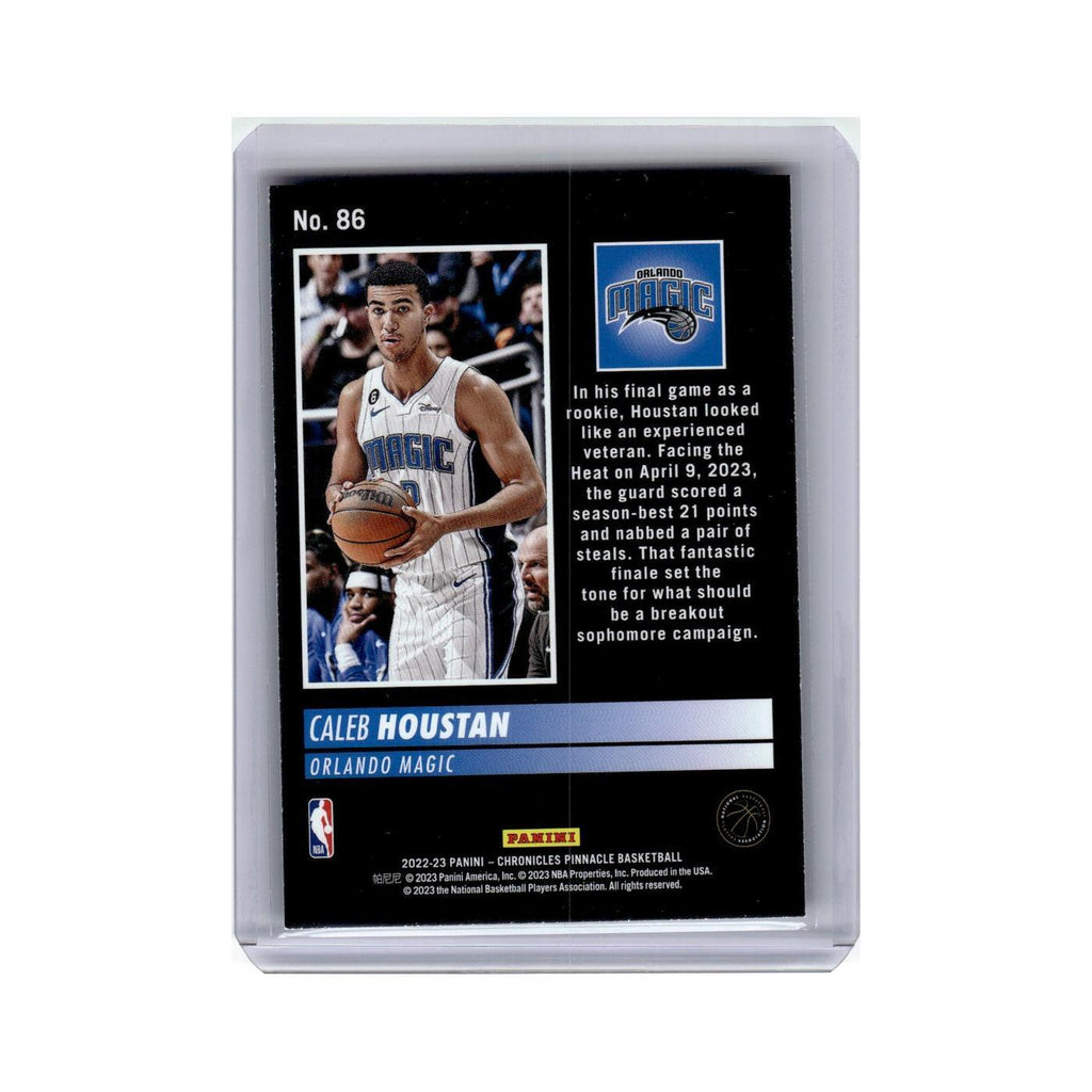 Caleb Houstan Rookie 2022 Panini Chronicles Pinnacle #86 Orlando Magic NM