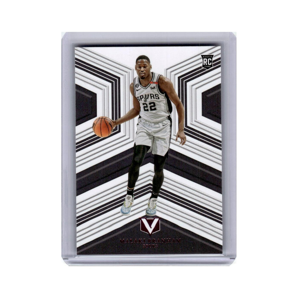 Malaki Branham Rookie 2022 Panini Chronicles Vertex #186 San Antonio Spurs NM