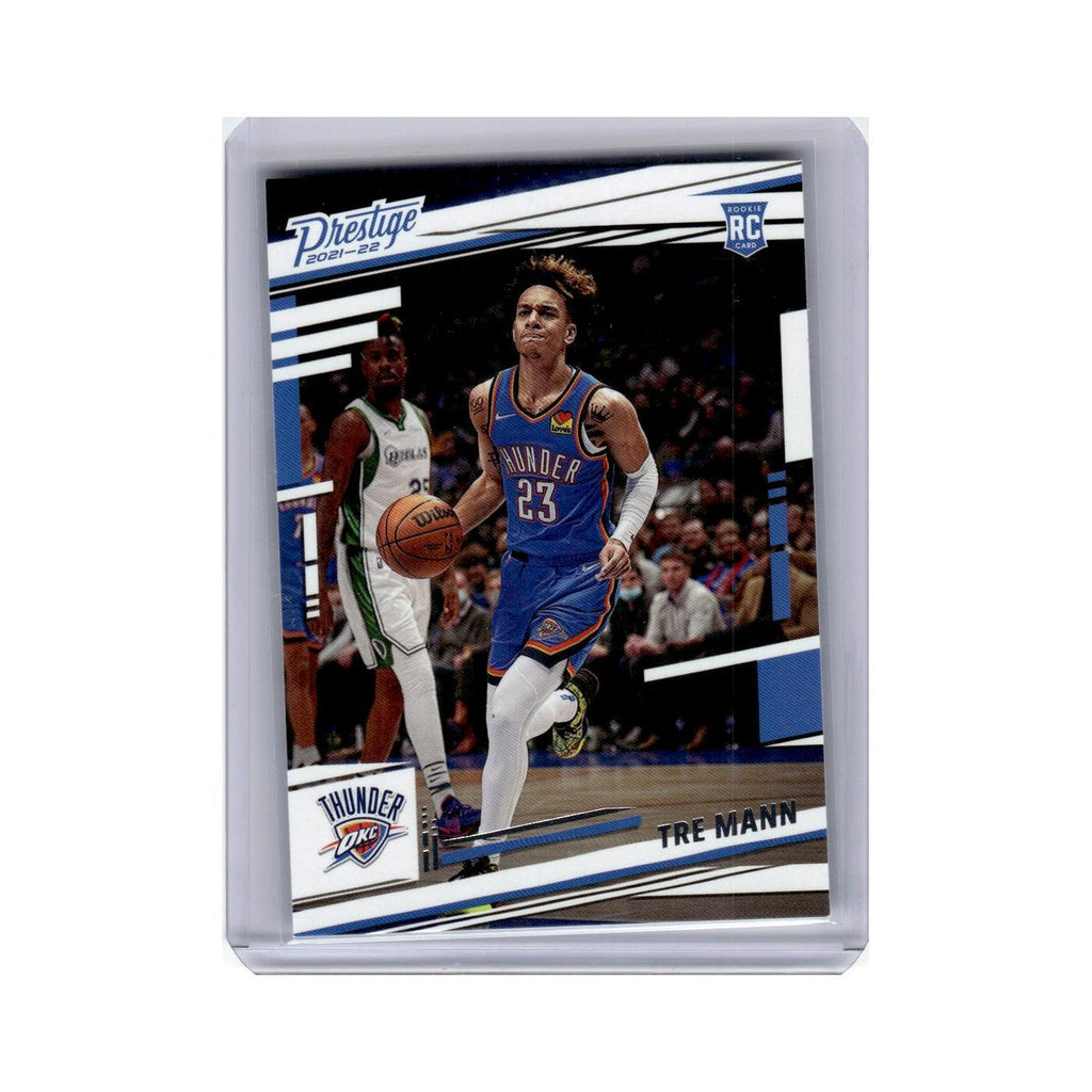 Tre Mann Rookie 2021 Panini Chronicles Prestige #53 Oklahoma City Thunder NM