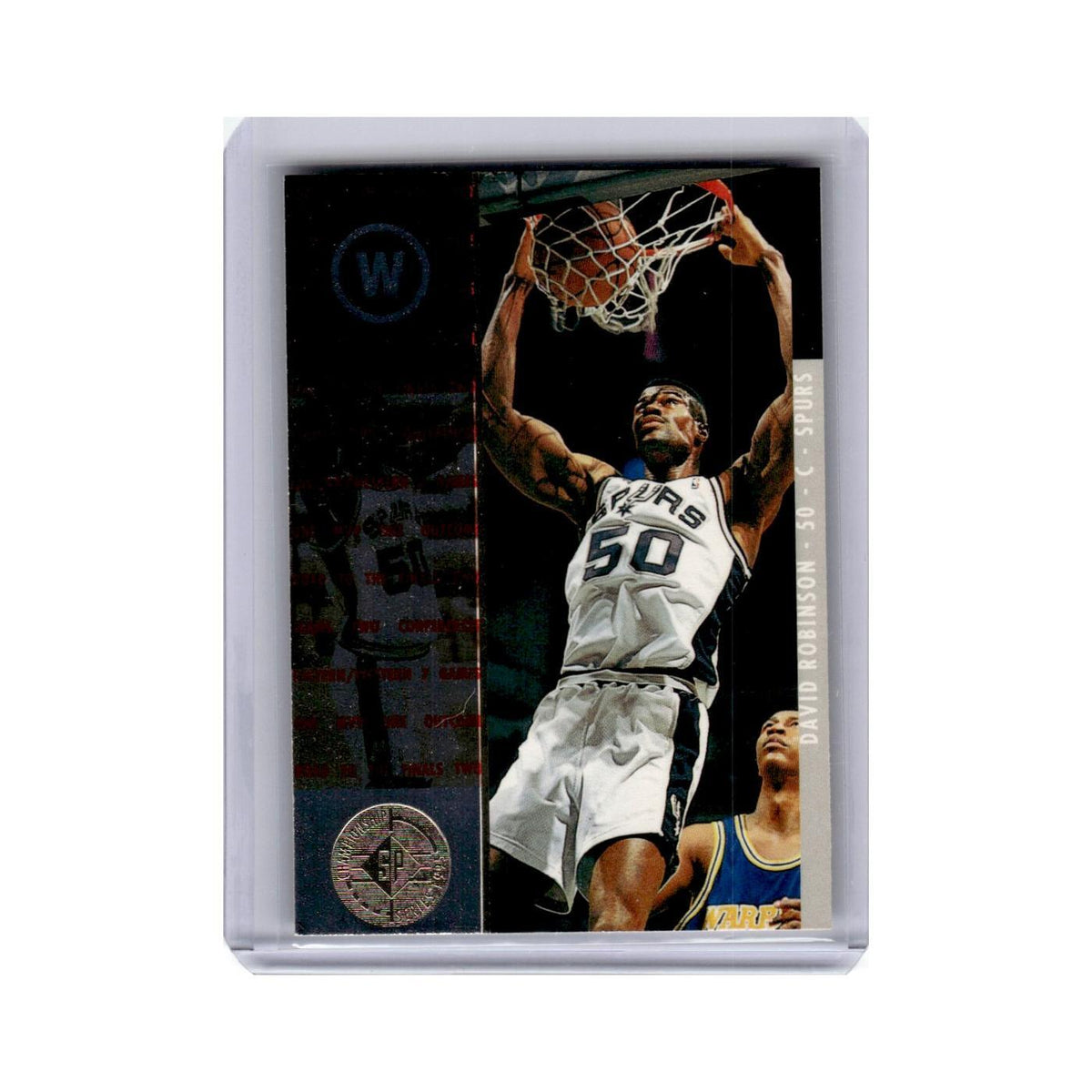 David Robinson 1994 SP Championship #24 San Antonio Spurs Basketball Card NM