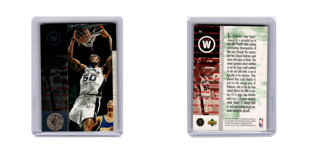 David Robinson 1994 SP Championship #24 San Antonio Spurs Basketball Card NM