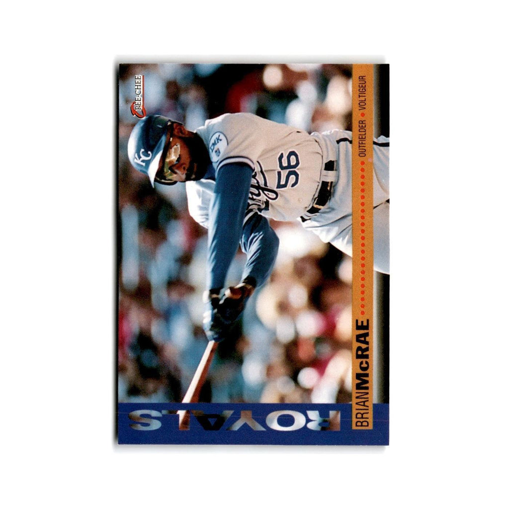 Brian McRae 1994 O-Pee-Chee #245 Kansas City Royals Baseball Card NM