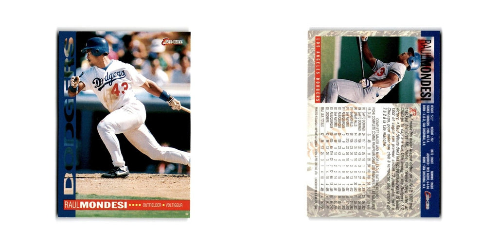 Raul Mondesi 1994 O-Pee-Chee #NNO Los Angeles Dodgers Baseball Card NM
