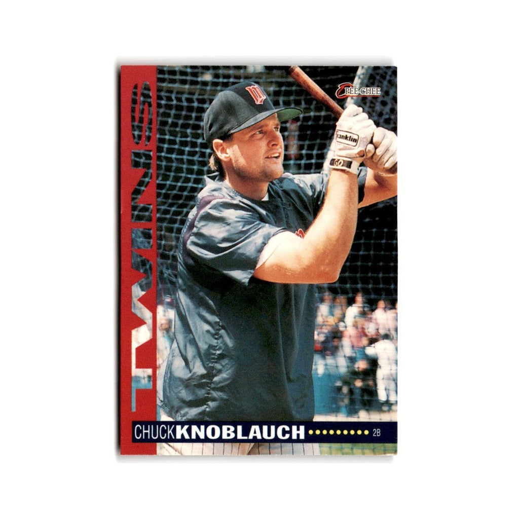 Chuck Knoblauch 1994 O-Pee-Chee #155 Minnesota Twins Baseball Card NM