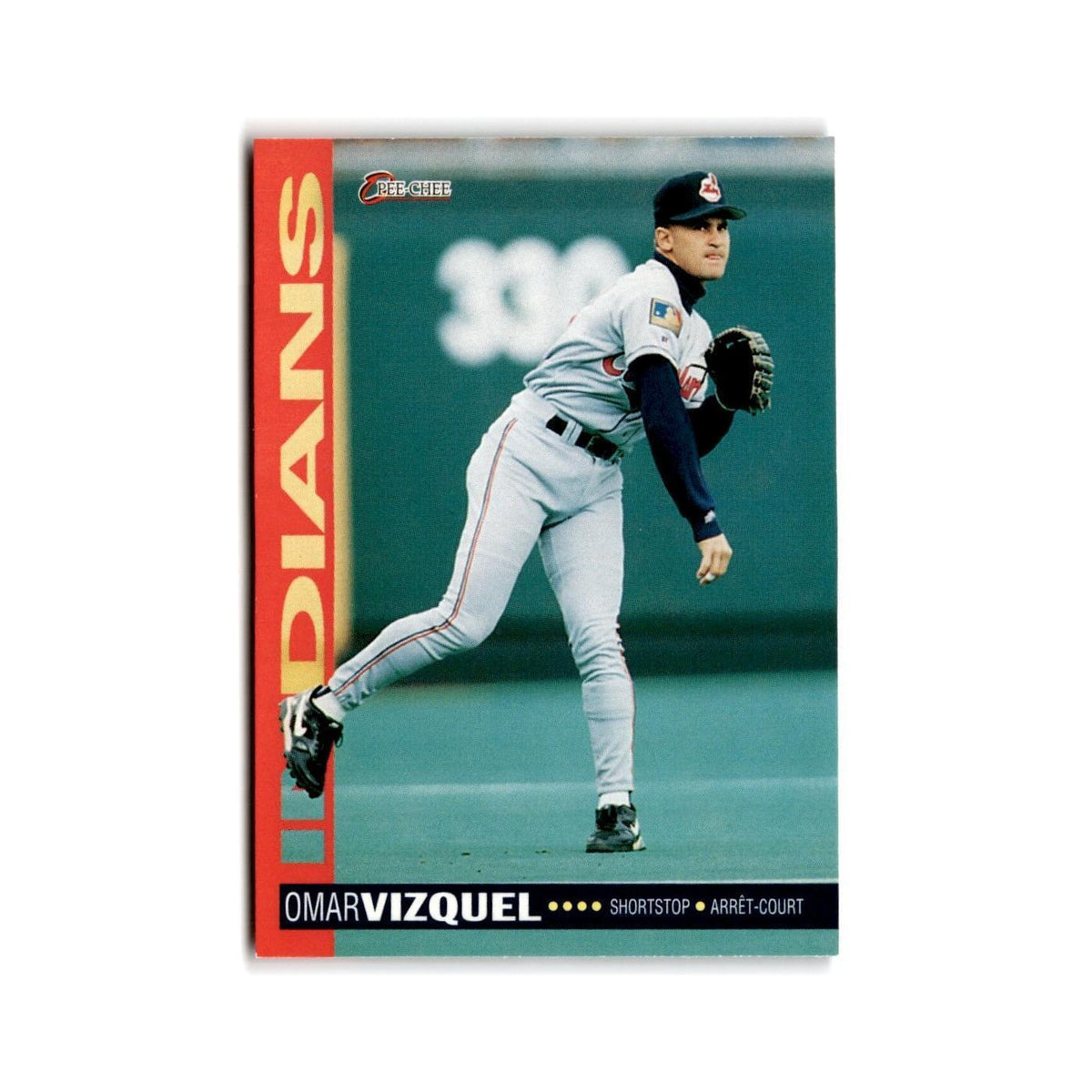 Omar Vizquel 1994 O-Pee-Chee #267 Cleveland Indians Baseball Card NM
