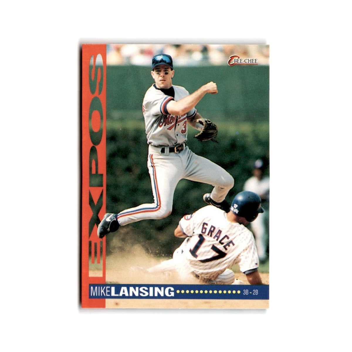 Mike Lansing 1994 O-Pee-Chee #218 Montreal Expos Baseball Card NM