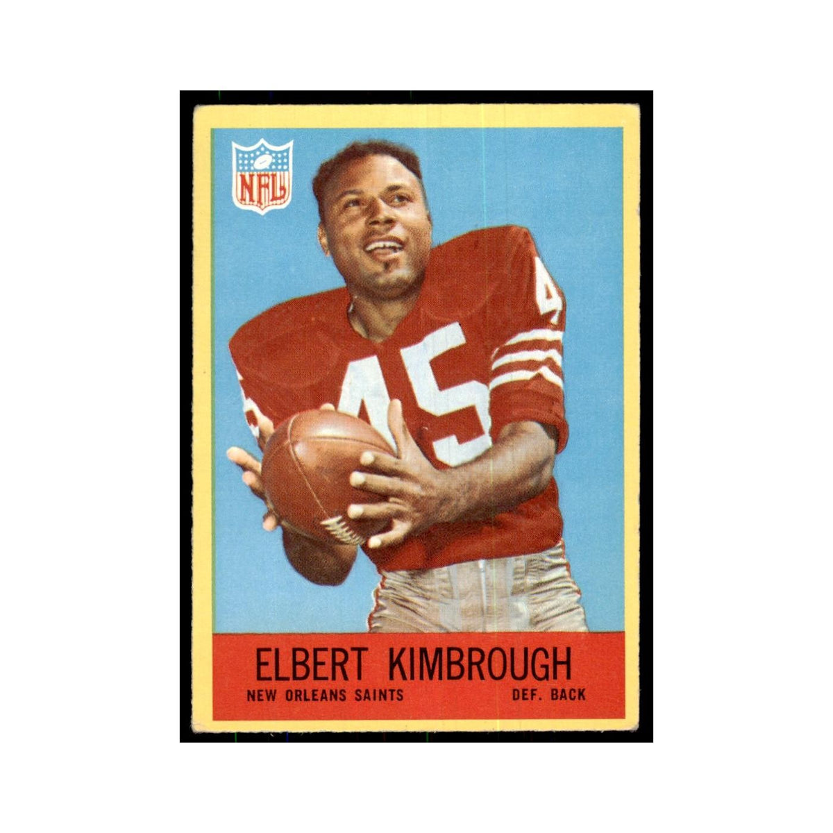 1967 Philadelphia Elbert Kimbrough Football Cards #124
