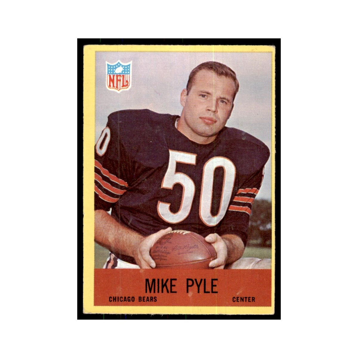 1967 Philadelphia Mike Pyle Football Cards #34