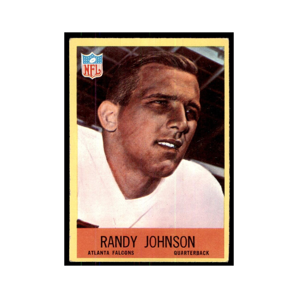 1967 Philadelphia Randy Johnson Football Cards #4