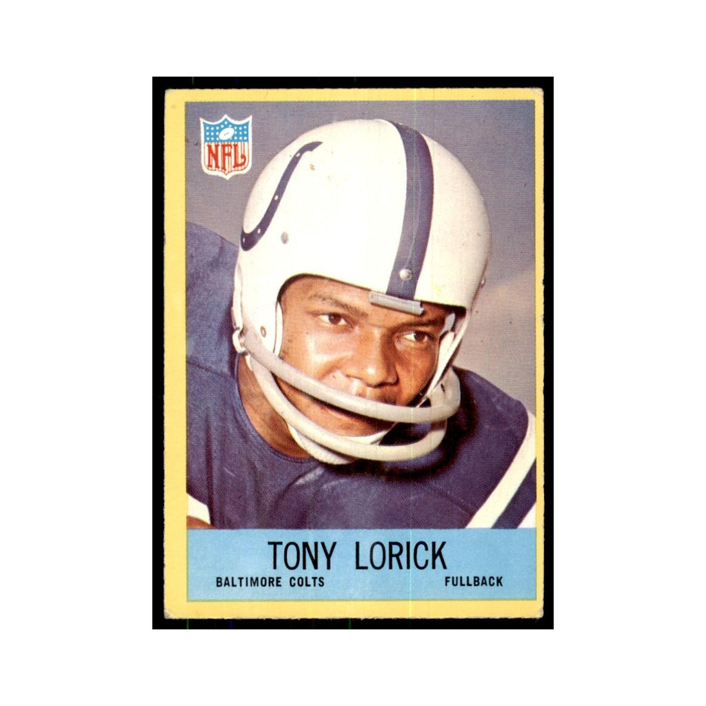 1967 Philadelphia Tony Lorick Football Cards #18