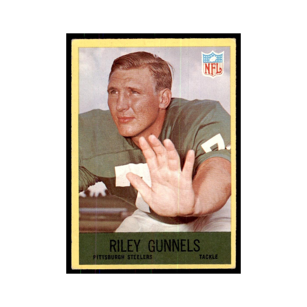 1967 Philadelphia Riley Gunnels Football Cards #150