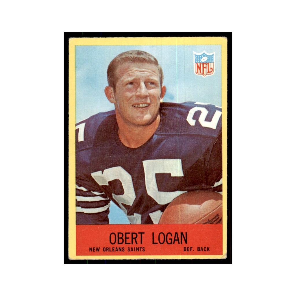 1967 Philadelphia Obert Logan Football Cards #126