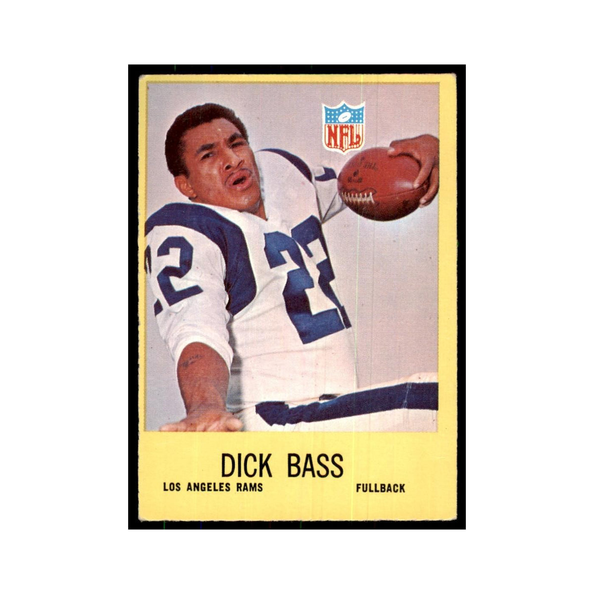 1967 Philadelphia Dick Bass Football Cards #86