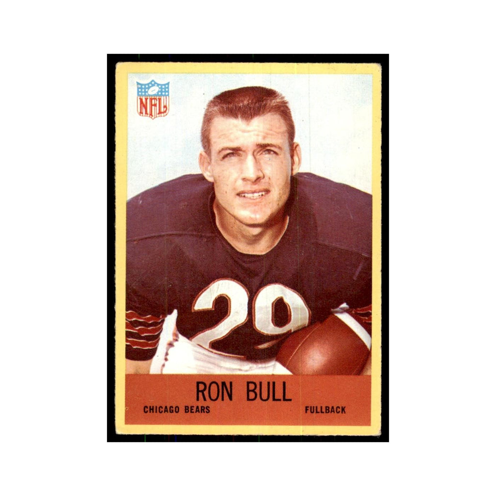 1967 Philadelphia Ron Bull Football Cards #27