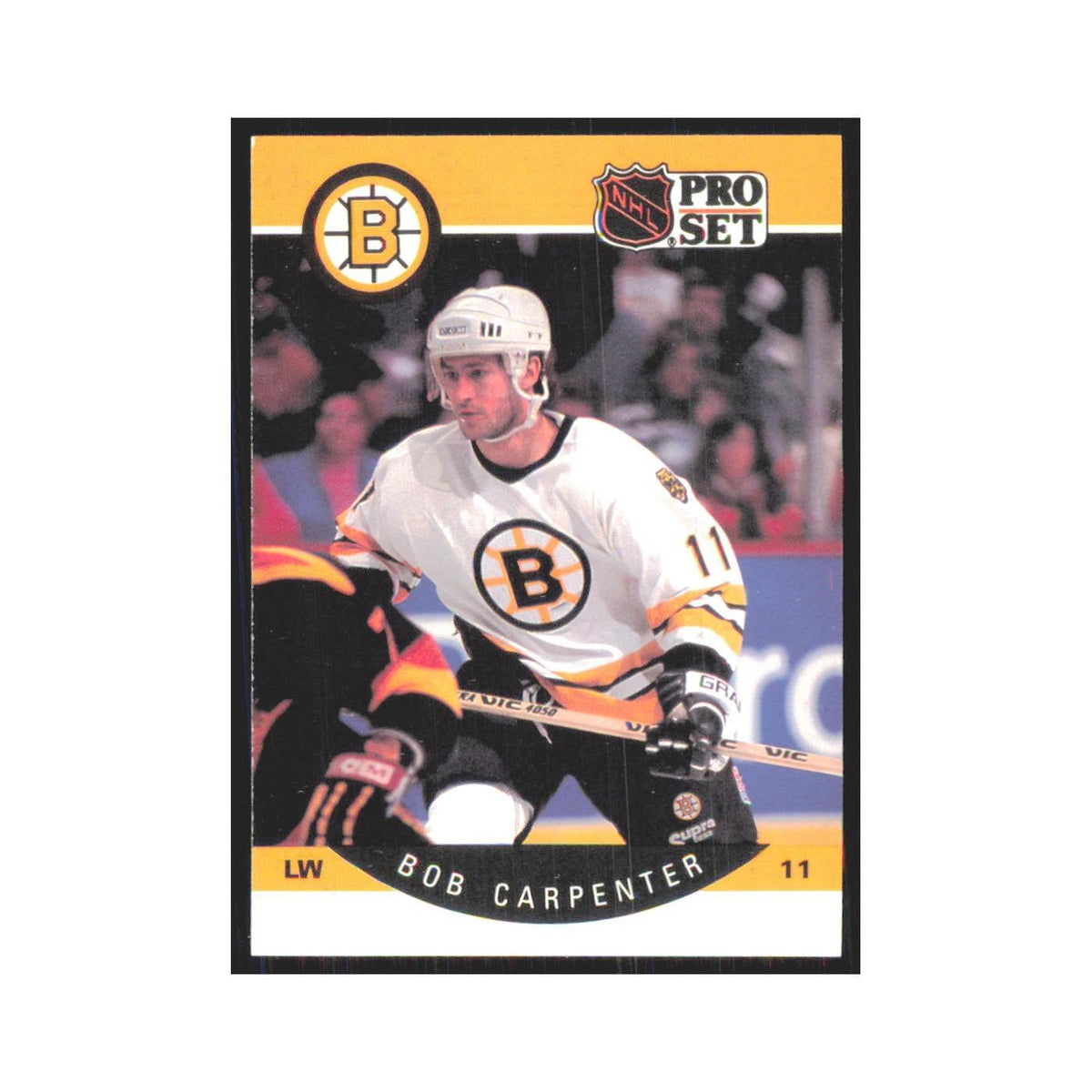 1990 Pro Set Bob Carpenter Boston Bruins #4