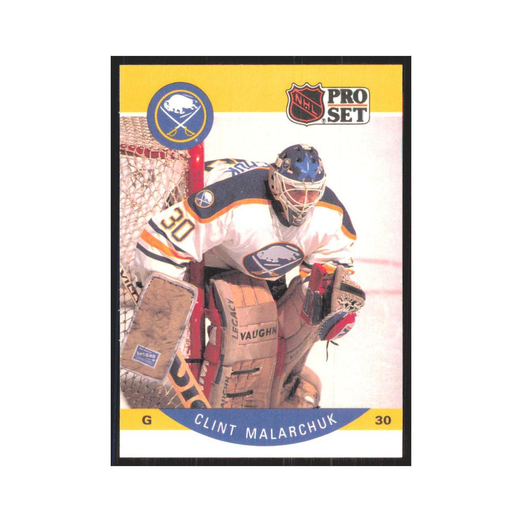 1990 Pro Set Clint Malarchuk Buffalo Sabres #25