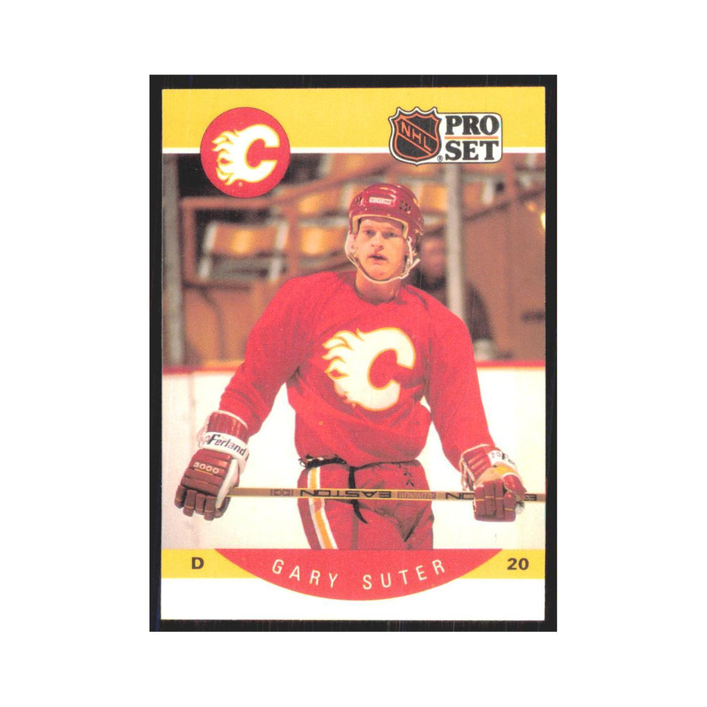 1990 Pro Set Gary Suter Calgary Flames #46