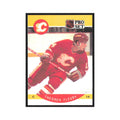 1990 Pro Set Theoren Fleury Calgary Flames #33
