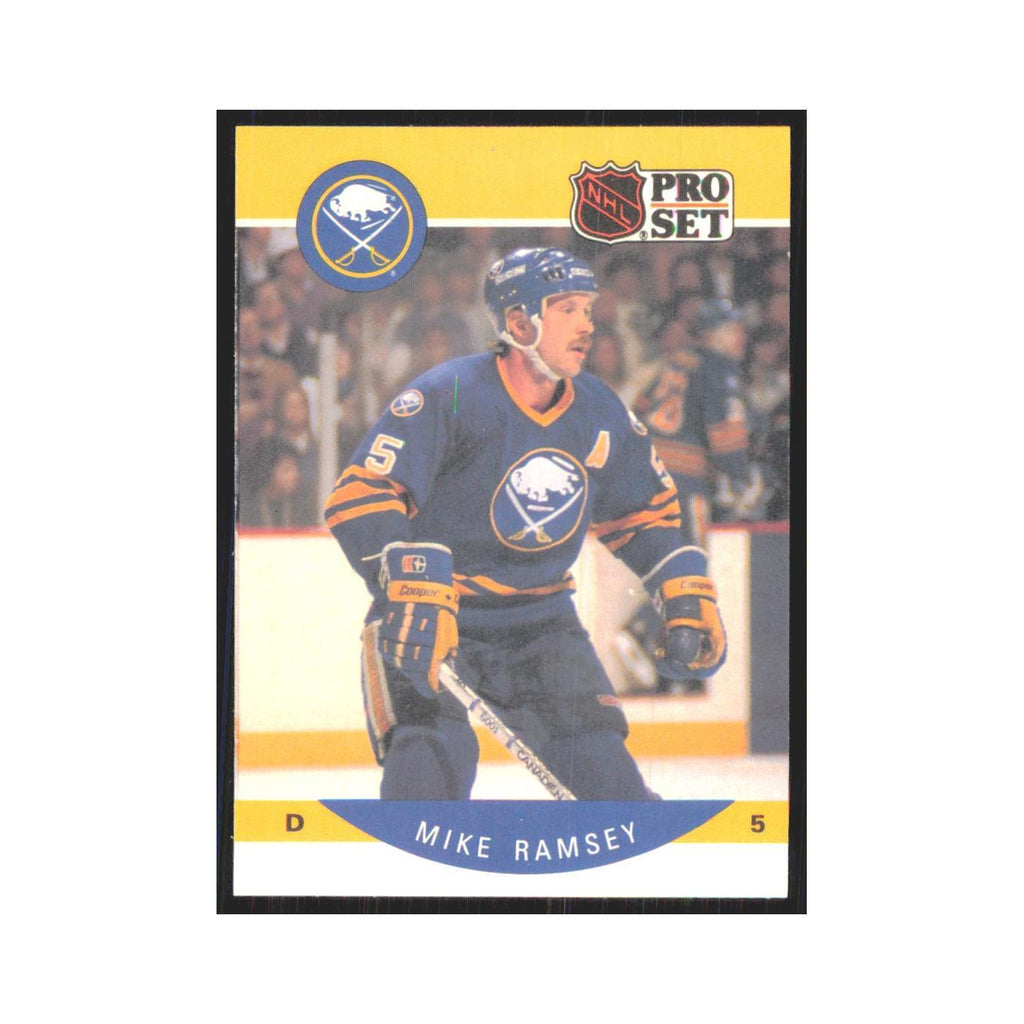 1990 Pro Set Mike Ramsey Buffalo Sabres #28