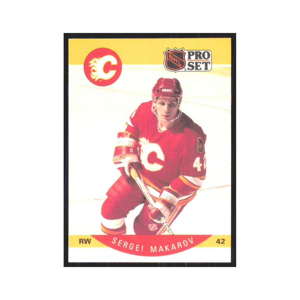 1990 Pro Set Sergei Makarov Calgary Flames #38