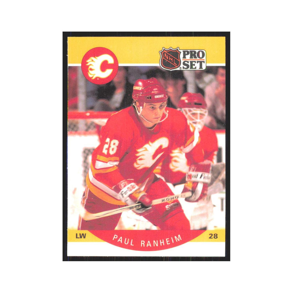 1990 Pro Set Paul Ranheim Calgary Flames #44