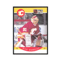 1990 Pro Set Rick Wamsley Calgary Flames #48