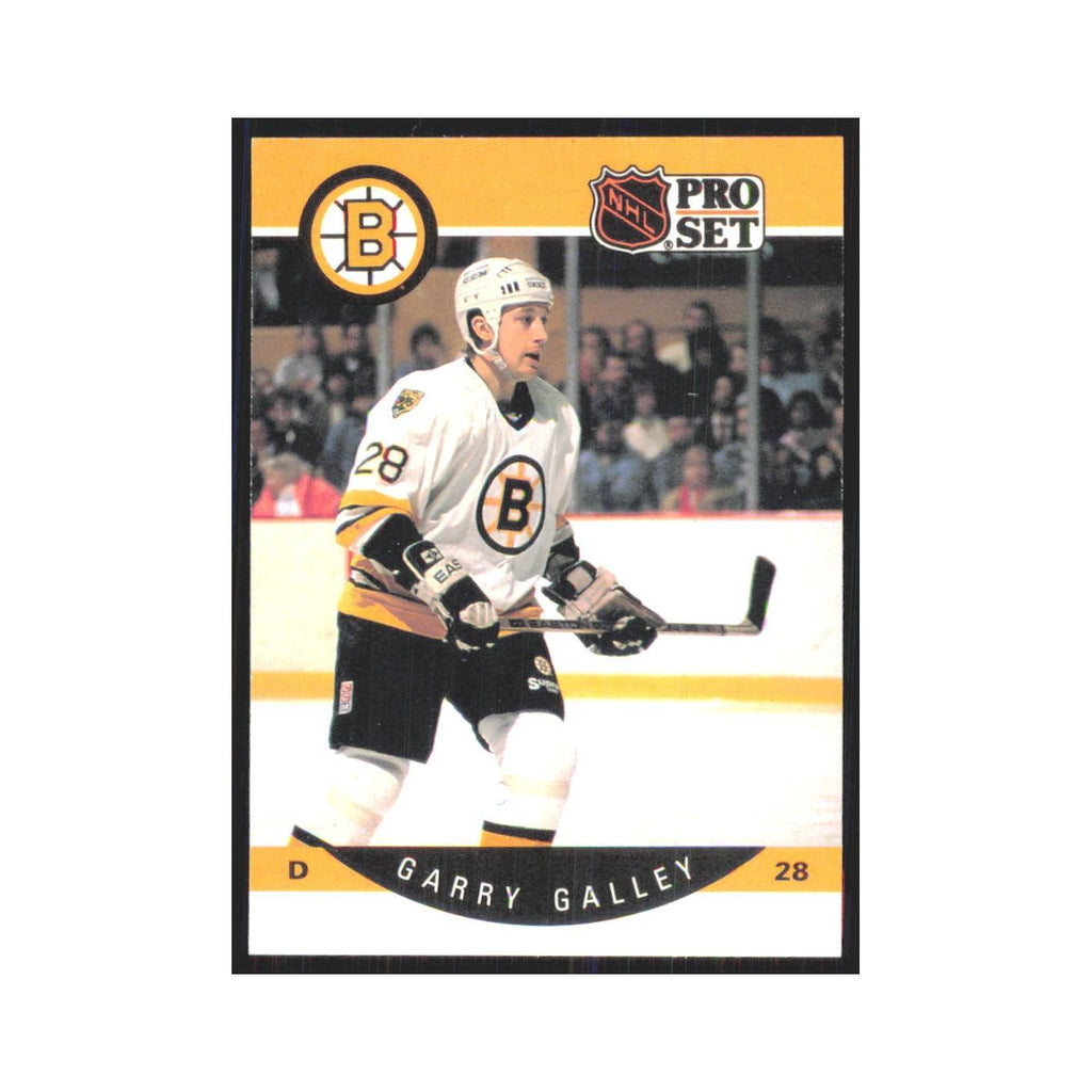 1990 Pro Set Garry Galley Boston Bruins #7