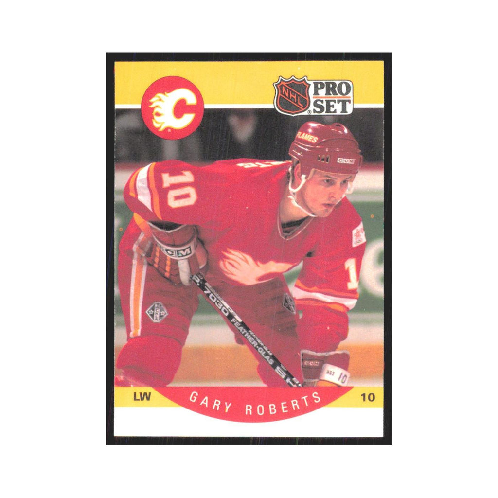 1990 Pro Set Gary Roberts Calgary Flames #45
