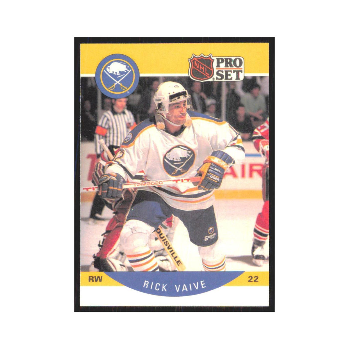 1990 Pro Set Rick Vaive Buffalo Sabres #32