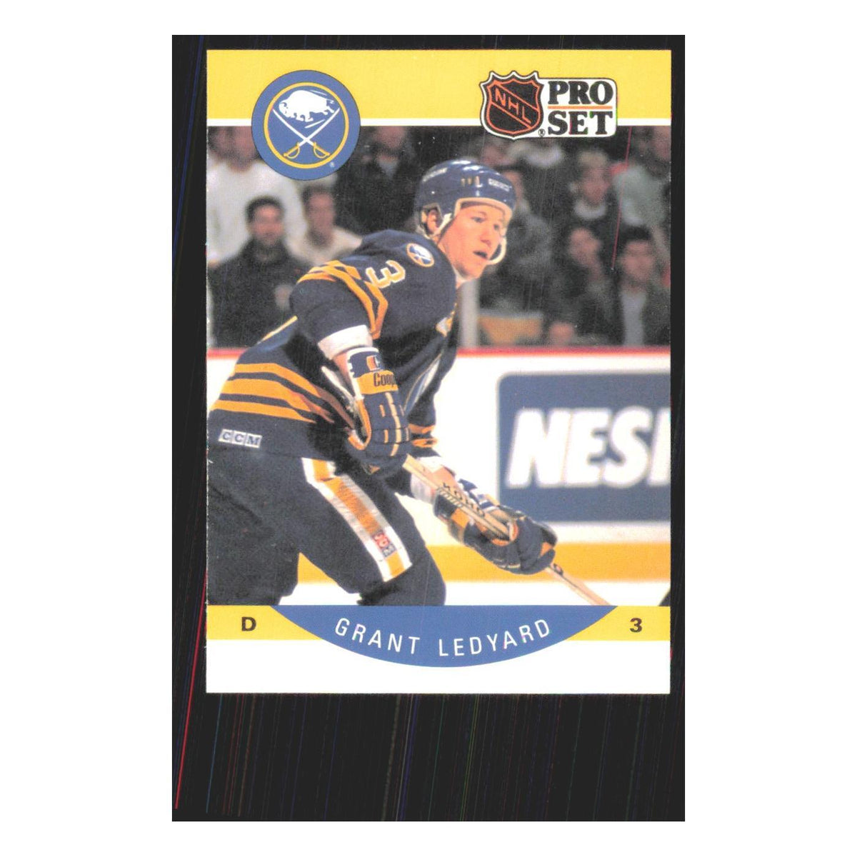 1990 Pro Set Grant Ledyard Buffalo Sabres #24