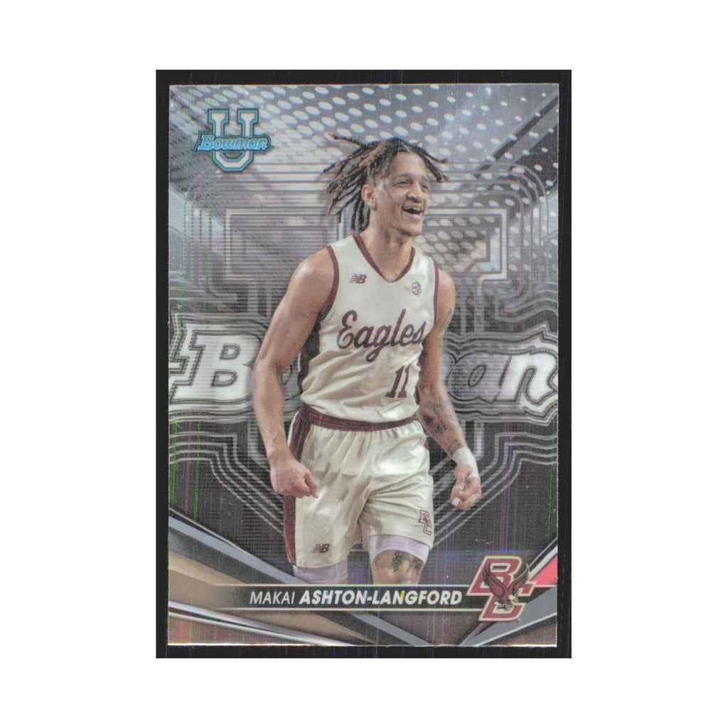 2023 Bowman University Makai Ashton-Langford Boston College Eagles #86